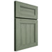 Shiloh Cabinetry Full Overlay Essex Hickory Plain Cut Moss Door