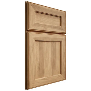 Shiloh Cabinetry Full Overlay Essex Hickory Plain Cut Natural Door