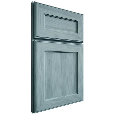 Shiloh Cabinetry Full Overlay Essex Hickory Plain Cut Sky Door