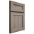 Shiloh Cabinetry Full Overlay Essex Hickory Plain Cut Sterling Door