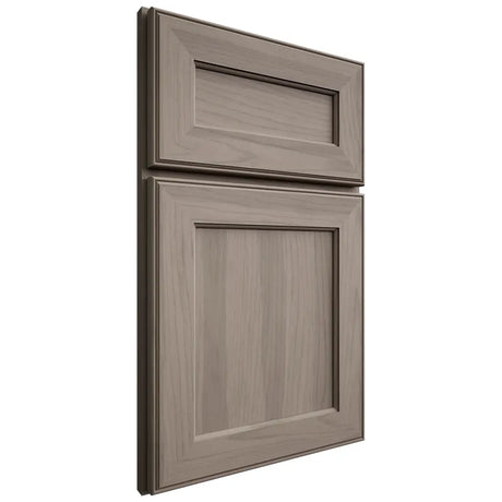 Shiloh Cabinetry Full Overlay Essex Hickory Plain Cut Sterling Door