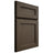 Shiloh Cabinetry Full Overlay Essex Maple Plain Cut Perfect Brown Door
