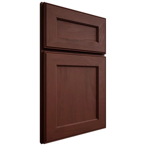 Shiloh Cabinetry Full Overlay Essex Maple Plain Cut Sable Door