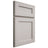 Shiloh Cabinetry Full Overlay Essex Paintable Amazing Gray Door