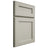 Shiloh Cabinetry Full Overlay Essex Paintable Clary Sage Door