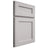 Shiloh Cabinetry Full Overlay Essex Paintable Light French Gray Door