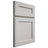 Shiloh Cabinetry Full Overlay Essex Paintable Mindful Gray Door