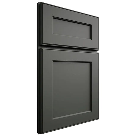 Shiloh Cabinetry Full Overlay Essex Paintable Pewter Green Door