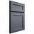 Shiloh Cabinetry Full Overlay Essex Paintable Slate Tile Door