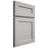 Shiloh Cabinetry Full Overlay Essex Paintable Unusual Gray Door