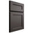 Shiloh Cabinetry Full Overlay Essex Paintable Urbane Bronze Door