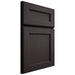 Shiloh Cabinetry Full Overlay Essex Poplar Plain Cut Carbon Door
