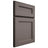 Shiloh Cabinetry Full Overlay Essex Poplar Plain Cut Heatherstone Door