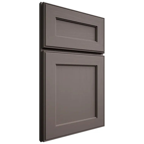 Shiloh Cabinetry Full Overlay Essex Poplar Plain Cut Heatherstone Door