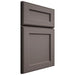 Shiloh Cabinetry Full Overlay Essex Poplar Plain Cut Heatherstone Door