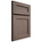 Shiloh Cabinetry Full Overlay Essex Poplar Plain Cut River Rock Door
