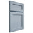 Shiloh Cabinetry Full Overlay Essex Poplar Plain Cut Sky Door