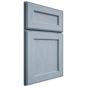 Shiloh Cabinetry Full Overlay Essex Poplar Plain Cut Sky Door