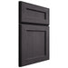 Shiloh Cabinetry Full Overlay Essex Red Oak Plain Cut Harbor Door