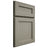Shiloh Cabinetry Full Overlay Essex Red Oak Plain Cut Thyme Door