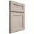 Shiloh Cabinetry Full Overlay Essex Walnut Plain Cut Seagull Door