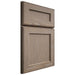 Shiloh Cabinetry Full Overlay Essex White Oak Plain Cut Almond Door
