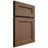 Shiloh Cabinetry Full Overlay Essex White Oak Plain Cut Autumn Door