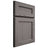 Shiloh Cabinetry Full Overlay Essex White Oak Plain Cut Flagstone Door