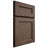 Shiloh Cabinetry Full Overlay Essex White Oak Plain Cut Mineral Door