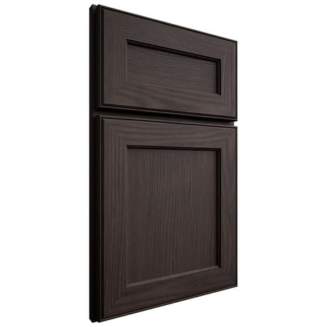 Shiloh Cabinetry Full Overlay Essex White Oak Plain Cut Morel Door