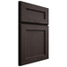 Shiloh Cabinetry Full Overlay Essex White Oak Plain Cut Morel Door