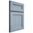 Shiloh Cabinetry Full Overlay Essex White Oak Plain Cut Sky Door