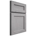 Shiloh Cabinetry Full Overlay Essex White Oak Plain Cut Stratus Door