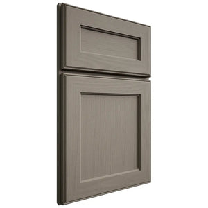 Shiloh Cabinetry Full Overlay Essex White Oak Plain Cut Thyme Door
