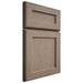 Shiloh Cabinetry Full Overlay Essex White Oak Quarter Sawn Almond Door