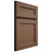 Shiloh Cabinetry Full Overlay Essex White Oak Quarter Sawn Autumn Door