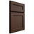 Shiloh Cabinetry Full Overlay Essex White Oak Quarter Sawn Braun Door