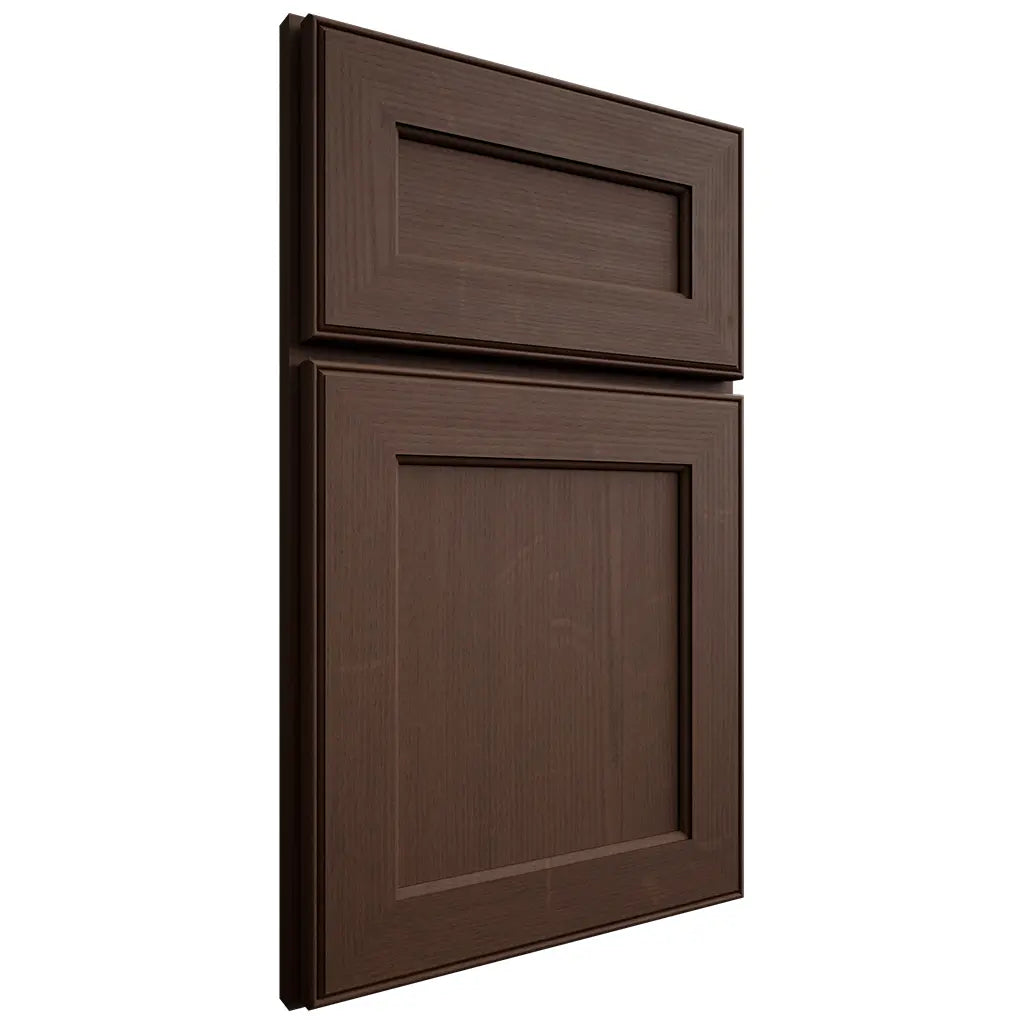 Shiloh Cabinetry Full Overlay Essex White Oak Quarter Sawn Braun Door