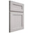 Shiloh Cabinetry Full Overlay Essex White Oak Quarter Sawn Cotton Door