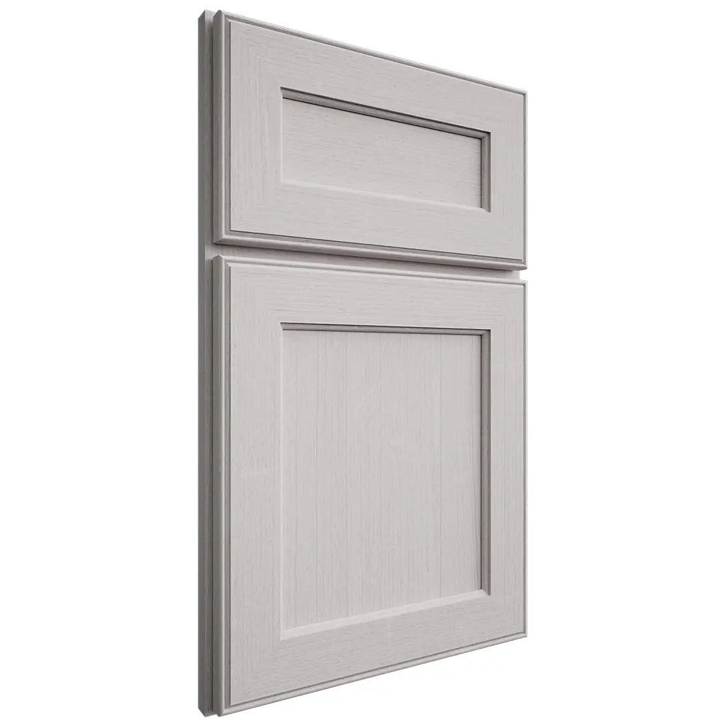 Shiloh Cabinetry Full Overlay Essex White Oak Quarter Sawn Cotton Door