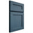 Shiloh Cabinetry Full Overlay Essex White Oak Quarter Sawn Hudson Door