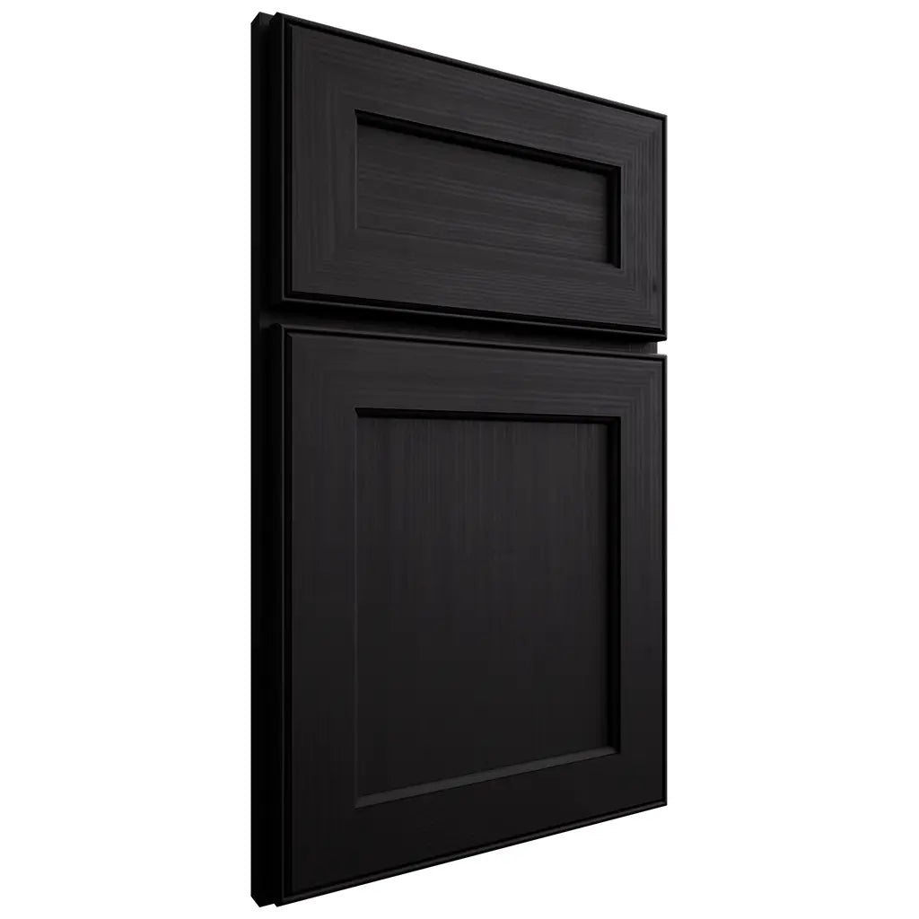 Shiloh Cabinetry Full Overlay Essex White Oak Quarter Sawn Ink Door