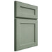 Shiloh Cabinetry Full Overlay Essex White Oak Quarter Sawn Moss Door