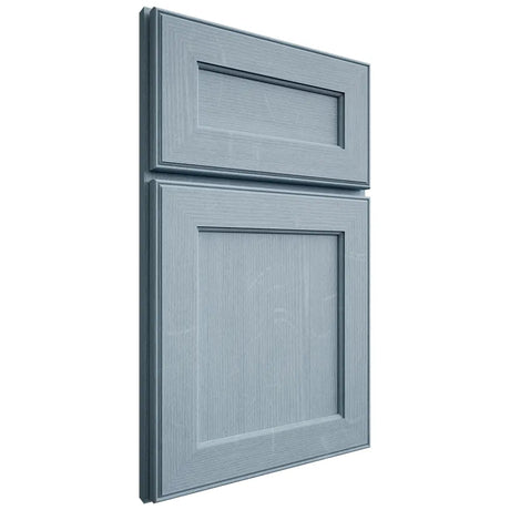 Shiloh Cabinetry Full Overlay Essex White Oak Quarter Sawn Sky Door