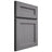 Shiloh Cabinetry Full Overlay Essex White Oak Quarter Sawn Sterling Door