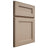 Shiloh Cabinetry Full Overlay Essex White Oak Quarter Sawn Straw Door