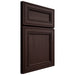 Shiloh Cabinetry Full Overlay Glenbrook Alder Plain Cut Bistre Door