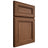 Shiloh Cabinetry Full Overlay Glenbrook Alder Plain Cut Cola Door