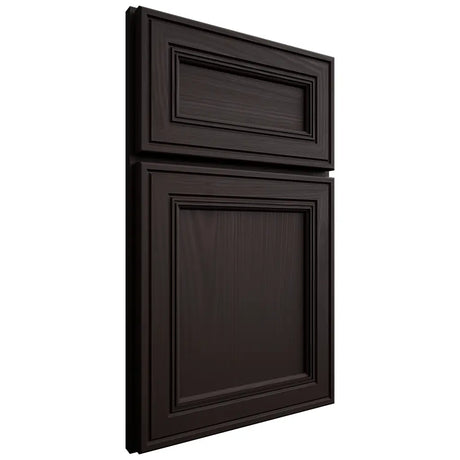 Shiloh Cabinetry Full Overlay Glenbrook Alder Plain Cut Espresso Door