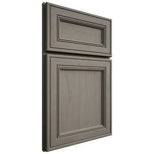 Shiloh Cabinetry Full Overlay Glenbrook Alder Plain Cut Thyme Door